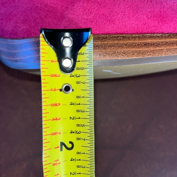 NWOT Dollhouse Pink Suede Platform Ankle Booties - Picture 11 of 11